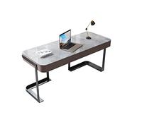 GFHTRELY Escritorio para Computadora Mesa de Estudio la estación Trabajo Oficina en casa for, Escritorio Escritura Estilo Minimalista Moderno Mesa para Juegos(A,120CM)