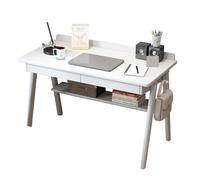 GFHTRELY Escritorio para Computadora Mesa de Ordenador Multifuncional for el hogar con estantería y cajones, Mesa Estudio for Estudiantes, Escritorio Oficina Mesa para Juegos(F,120 * 60 * 75cm)