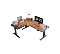 GFHTRELY Escritorio para Computadora Mesa elevadora eléctrica Inteligente en Forma de L for Esquina, Ideal for Gamers y for Oficina Mesa para Juegos(120cm)