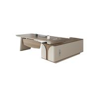 GFHTRELY Escritorio para Computadora Mobiliario de Oficina for el hogar, Escritorio Jefe, Simple y Moderno for Presidente, Silla, Ejecutivo Combinado Mesa para Juegos