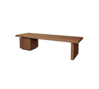 GFHTRELY Escritorio para Computadora Mueble de Estudio Madera Maciza 180 cm, Ideal for el hogar, la Sala Estar, Oficina y conferencias Mesa para Juegos(200cm)