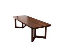 GFHTRELY Escritorio para Computadora Nogal, Ideal for negociaciones con Jefes en la Oficina, for Preparar té Sala de Estar Mesa para Juegos(200cm)