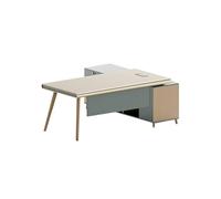 GFHTRELY Escritorio para ordenador, adecuado para el hogar, estudio, dormitorio, empresa, oficina corporativa, mesa moderna para ordenador individual, mesa de juegos