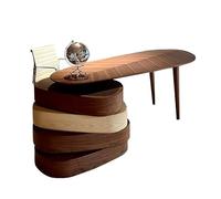 GFHTRELY Escritorio para ordenador de madera maciza, moderno, simple, grande, para oficina, retro, giratoria, para juegos (180 x 80 x 75 cm)