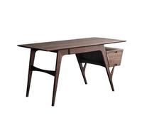 GFHTRELY Escritorio para ordenador, escritorio para estudio doméstico de nogal chino para ordenador para moderno y sencillo para dormitorio de madera maciza mesa de juegos (160 x 70 x 75 cm)