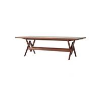 GFHTRELY Escritorio para ordenador, mesa de salón de madera maciza, grande, moderno, apto para estudio, oficina, etc. Mesa de juego (200 cm)