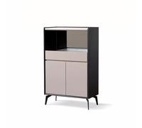 GFHTRELY Gabinete de bufé con luz de lujo para sofá, armario de almacenamiento multifuncional, armario de almacenamiento de madera maciza, aparador pequeño, gabinete de vino, gabinetes de