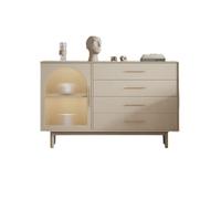 GFHTRELY Gabinete de buffet nórdico de madera maciza, aparador de comedor para el hogar, armario de entrada simple, gabinete de almacenamiento, armario de almacenamiento de cocina