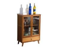 GFHTRELY Gabinete de buffet simple para el hogar, comedor, cocina, sala de estar, armario de almacenamiento retro, aparador de taquilla (largo: 60 x 29 x 85,5 cm)