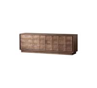 GFHTRELY Mesa de Almacenamiento Madera Maciza Nogal 200 x 45 65 cm for Sala Estar, Mueble Suelo Retro for el hogar, Centro Entretenimiento Ideal for hoteles Consola Multimedia