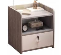 GFHTRELY Mesita de noche moderna minimalista para el hogar, dormitorio, armario de almacenamiento pequeño, armario de almacenamiento, mesita de noche creativa, mesa pequeña