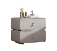 GFHTRELY Mesita de noche para sofá, escritorio, moderno, simple, redondeado, de piel, para dormitorio, armario de almacenamiento, mesa pequeña (4,50 cm)