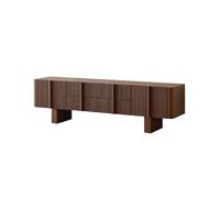 GFHTRELY Mueble de Almacenamiento Suelo for Sala Estar, 200 x 45,5 57 cm, Madera Maciza, Estilo Retro, for Centro Entretenimiento, Mueble Decorativo Consola Multimedia