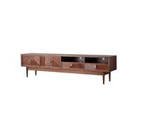 GFHTRELY Mueble de Entretenimiento Madera Maciza 200x40x50cm, Armario Almacenaje Vintage para Hotel Salón Descanso Consola Multimedia
