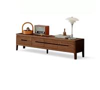 GFHTRELY Mueble de TV con 4 cajones, moderno centro de entretenimiento, control de centro de medios de comunicación, consola de almacenamiento para sala de estar europea (200,4 x 35,2 x 40 cm)