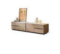 GFHTRELY Mueble de TV Cuero Color Pizarra, Mueble Moderno pie Adecuado for el hogar, la Sala Estar y Dormitorio Consola Multimedia