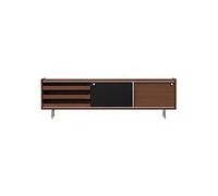 GFHTRELY Mueble de TV Retro Multifuncional, aparador nórdico, casillero for Sala Estar, Soporte Acero Inoxidable, Mueble Consola Multimedia(150cm)
