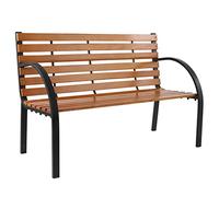 GFHTRELY Muebles de Entrada Silla de jardín al Aire Libre, Banco de Parque, balcón, Silla de Ocio, Patio, Mesa de café, Asiento, Silla de Playa, Centro Comercial, Banco de Descanso Sillas de Exterior