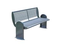 GFHTRELY Muebles De Entrada Silla De Parque Larga Al Aire Libre, Taburete De Ocio, Doble Cuadrado, Banco De Jardín Comunitario Pintoresco Sillas Al Aire Libre (B 150CM)