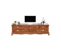 GFHTRELY Muebles de madera de estilo chino, mueble de TV, sala de estar, gabinete de piso consola de medios