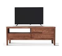 GFHTRELY Soporte de TV Moderno 47 Pulgadas, Centro Entretenimiento, Sala Estar, Consola Multimedia, Soporte con Almacenamiento y cajones Consola Multimedia(B)