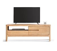 GFHTRELY Soporte de TV Moderno 47 Pulgadas, Centro Entretenimiento, Sala Estar, Consola Multimedia, Soporte con Almacenamiento y cajones Consola Multimedia(A)