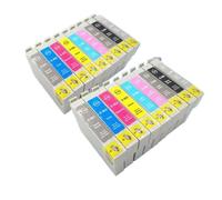 GFJHFDCR Cartuchos de Tinta de Repuesto para T0961 T0969, compatibles con Stylus Photo R2880 Photo Classic Ink Inside(2 Sets (18 PCS))