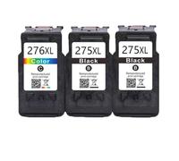 GFJHFDCR Remanufacturado Compatible 275xl 276xl PG275 CL276 El Cartucho de Tinta Funciona con impresoras TS3522 TS3520 TR4720(2BK 1C)