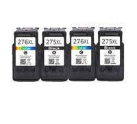 GFJHFDCR Remanufacturado Compatible 275xl 276xl PG275 CL276 El Cartucho de Tinta Funciona con impresoras TS3522 TS3520 TR4720(2BK 2C)
