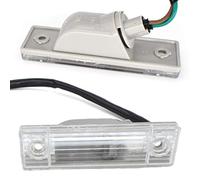 GFJTWQ Luces De MatríCula Lámpara de luz la placa del automóvil trasero con bloqueo liberación tronco tapa trasera botón Uso for el ajuste For Chevrolet Use for Chevy Cruze Orlando 95961097