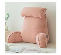 GFKJLOUJK Almohada para Leer Diseño ergonómico, Respaldo, Soporte Lumbar, Brazo, Cojín del Asiento, Reposo, Cama, Silla, Respaldo, Almohada, Almohada de Soporte for el Respaldo(Qiandai Powder)