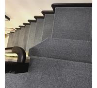 GFLPSQIA Stair treads 2 4 10 12 15 16 20 Piezas Peldaños De Escalera para Escalones De Madera, Peldaños De Escalera De Alfombra Bullnose En Espiga para Niños(15 PCS,L 70cm x W 24cm)