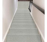 GFLPSQIA Stair treads 2 4 10 12 15 16 20 Piezas Protectores De Escaleras Interiores Mascotas, Alfombra Despegable Y Pegada para Escaleras, Peldaños De Peldaños(12 PCS,L 80cm x W 24cm)