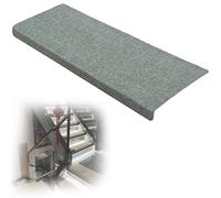 GFLPSQIA Stair treads 2 4 10 12 15 16 Paquete De 20 Peldaños De Escalera Pelados Y Pegados Bullnose, Peldaños Antideslizantes En Forma De L para Escaleras(12 PCS,L 75cm x W 24cm)