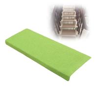 GFLPSQIA Stair treads 2 4 10 13 15 20 Piezas Alfombra De Nariz Redondeada Peldaños De Escalera, Alfombra Suave De Pelar Y Pegar para Escaleras, Alfombra De Nariz(A-15 PCS,L 80cm x W 24cm)