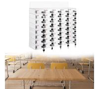 GFLPSQIA taquilla para Guardar Celular Armario Portátil para Celulares con 50 Ranuras para Instituciones De Capacitación Y Empresas Mineras. Armario para Almacenar Celulares En(40 bits)