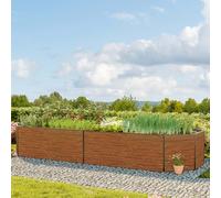 GFP Hobby 119 x 451 x 77 cm Huerto urbano, óptica de madera - (GFPV00618)