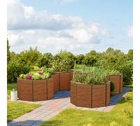 GFP Hobby 332 x 332 x 77 cm Huerto urbano, óptica de madera - (GFPV00608)