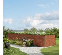 GFP Kingsize 150 x 387 x 77 cm Huerto urbano, óptica de madera - (GFPV00414)