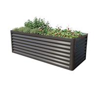 GFP PRIMEYARD Huerto Urbano Luca, Acero, Antracita 180x75x60 cm