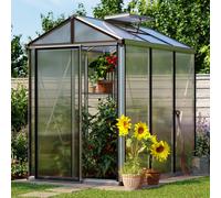GFP Pro 161 x 235 cm Invernadero, aluminio, incl. Set - Pro 2 - (GFPV00145)