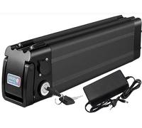 GFRYSBMQ Batería de Litio para Bicicleta eléctrica Plegable de 48 V, 8 Ah, 10 Ah, 12,5 Ah, 15 Ah, 18 Ah y 20 Ah, con Placa de protección y Cargador para Motor de 200 W, 350 W, 500 W, 750 W y 1000 W.