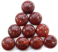 Gfsdjalkj 50 unids 14mm Piedra Natural de Cuarzo Turquesa Turquesa Lapis Redondo cabujón Colgante Adecuado for la joyería de Bricolaje Que Hace Collar Accesorios (Metal Color : B)