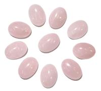 Gfsdjalkj 50 unids 8x10mm Piedra Natural de Piedra Cristal de Cuarzo Lapis Turquesa Cabochon Colgante for joyería de Bricolaje Haciendo Accesorios de Collar