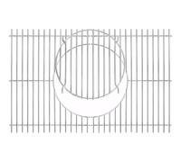 GFTIME 47,6 cm SUS304 Grill Grates 66095 for Weber Genesis II LX 300 Series Gas Grills, Genesis II E/S 310 315 320 325 340, Gourmet System Stainless Steel Cooking Grates Replacements for Weber 66095