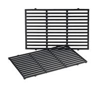 GFTIME 49.5 x 65cm Parrilla de hierro fundido Piezas de Repuesto para Weber Genesis 300 E310 S-310 E310 S320 310 (2007-2010)(Con perilla lateral)