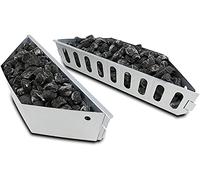 GFTIME Cestas de carbón Char-Basket para Weber 7403 Barbacoas de carbón de 47,6 y 67 cm, cesta de carbón para calor directo e indirecto, 2 paquetes