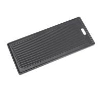 GFTIME Placa reversible de hierro fundido para RÖSLE VIDERO G3 G4 (hasta año de modelo 2020), Enders Boston Black 2, Enders Kansas Pro 3, Napoleon Rogue 425, plancha de hierro fundido universal,