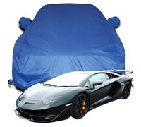 GFTTR Funda Coche Exterior para Lamborghini Aventador SVJ, Protección para Todo Clima Funda, Impermeable, Anti-UV Resistente Al Polvo Los Rasguños,Blue