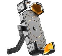 GFTTR Soporte Movil Moto para BMW Motorrad S 1000 R, Soporte Móvil Moto 360°Rotación, Liberación con un Botón Soporte Teléfono Bicicleta Antivibración,C Rearview Mirror Style